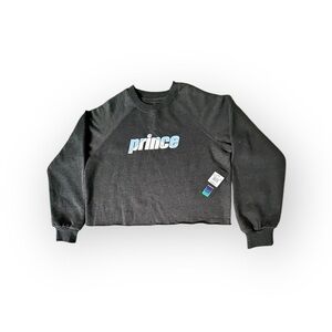Prince Match Point Cropped Sweatshirt Large NWT